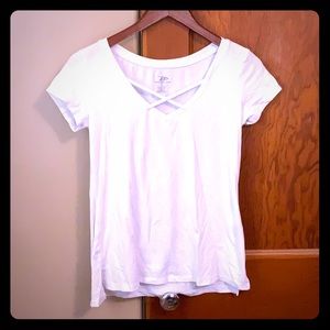 Crisscross athletic shirt